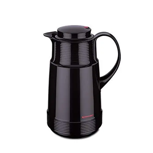 Produktbild: ROTPUNKT Isolierkanne 320 KATRIN 1,0 l | Zweifunktions-Drehverschluss | BPA Frei- gesundes trinken | Made in Germany | Warm + Kalthaltung | Glaseinsatz | ristretto