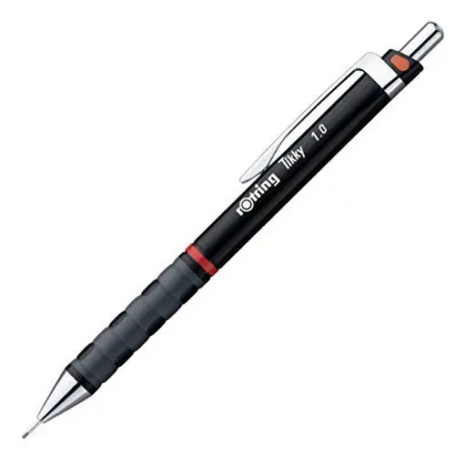 Produktbild: Rotring Tikky Farbcodierter Druckbleistift 1.00mm - Schwarzes Fass