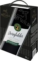 Produktbild: Rotwild Dornfelder halbtrocken (1 x 3,0l)
