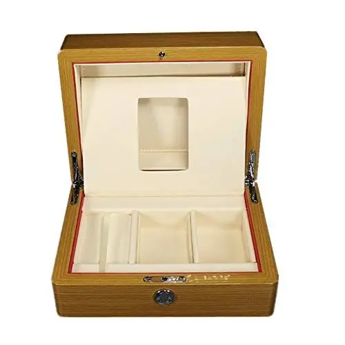 Produktbild: ROUHO Paint Wooden Watch Box Hochwertige Geschenkbox Aus Holz Für Omega