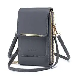 Produktbild: Roulens Klein Handy Umhängetasche,Damen Kleine Umhängetasche,PU Leder Crossbody Schultertasche Reisepass Handytasche mit Kartenschlitz Verstellbar Abnehmbar Schultergurt