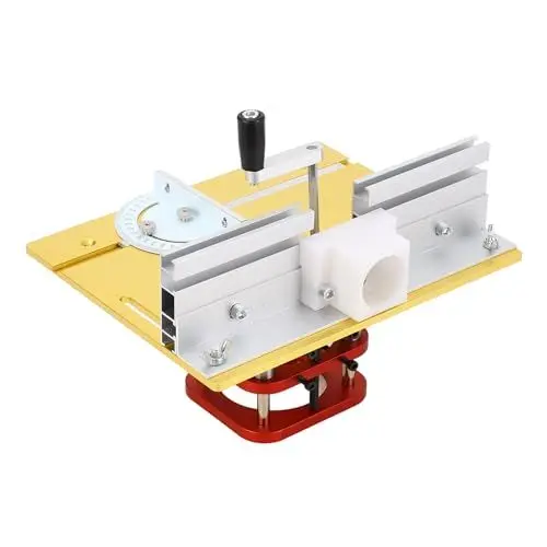 Produktbild: Router-Hebebasis, Metall-Holzbearbeitungseinsatz, Flip-Board-Hebesystem-Kit für Holzbearbeitungsmaschinen