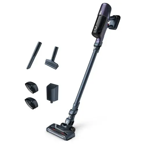 Produktbild: Rowenta RH6838 X-Pert 6.60 ESSENTIAL Akku-Staubsauger | Stab-Und Handstaubsauger In Einem | 45 Min Laufzeit | LED-Düse | Herausnehmbarer Akku | Inkl. Polster-& Fugendüse | Rot/Schwarz