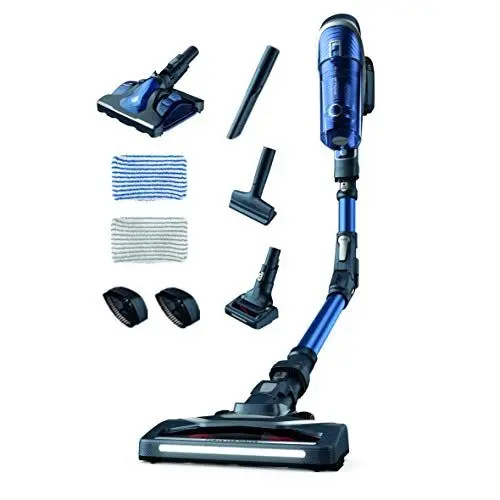 Produktbild: Rowenta RH9695, Kabelloser 4-in-1-Staubsauger, Kunststoff Stahl 18/20 Silikon, Schwarz/Blau