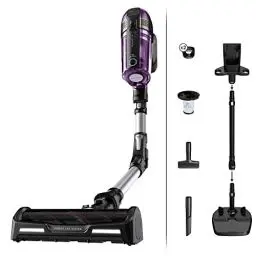 Produktbild: Rowenta RH98A0 X-Force Flex 12.60 kabelloser Akku-Stabstaubsauger | 150 Air Watt | bis zu 45 Min. Laufzeit | leistungsstark | Flex-Gelenk | LED-Düse | inkl. Zubehör | Lila/Schwarz