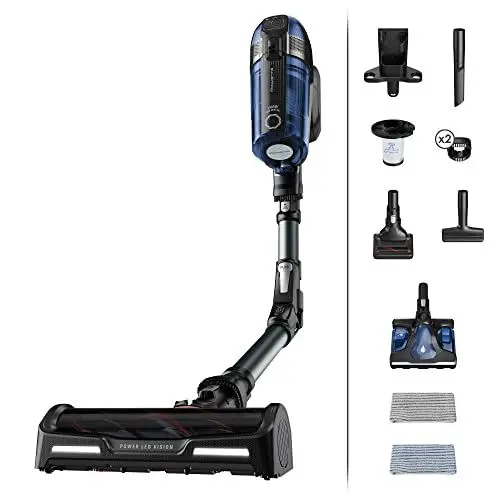 Produktbild: Rowenta RH98C8 X-Force Flex 12.60, Akku-Stabstaubsauger, Blau/Schwarz, 0.9 liters