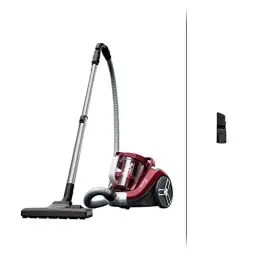 Produktbild: Rowenta RO4B23 Compact Power XXL Classic beutelloser Bodenstaubsauger | 900 Watt | 3-stufiges Filtersystem | Fassungsvermögen | kompakt | 8,80 m Reinigungsradius | inkl. 2-in-1 Fugendüse | Rot