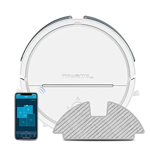 Produktbild: Rowenta Saugroboter X-PLORER Serie 120 AI RR7877 | Lernfähige Laser-Navigation | Ultra-Präzises Automatisches Reinigen | Hohe Datensicherheit | Steuerung Per App | 4 In 1 Reinigung | 120m² | Weiß
