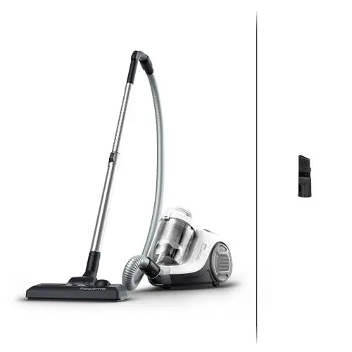Produktbild: Rowenta Swift Power Cyclonic | RO2917 | Bodenstaubsauger ohne Beutel | 900 W | 77 Dezibel | 1.2 liter | Weiß