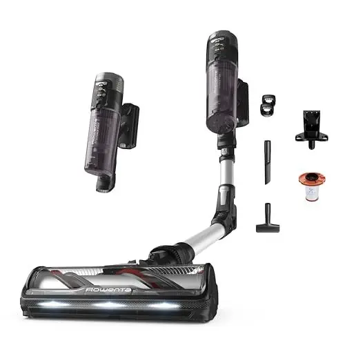 Produktbild: Rowenta X-Force Flex 13.60, kabelloser Akku-Staubsauger, Allergiker-Modell, tiefe Reinigungskraft, Flex-Gelenk, 150 Air Watt, bis zu 60 Minuten Laufzeit, Made in France, RH9A36WV
