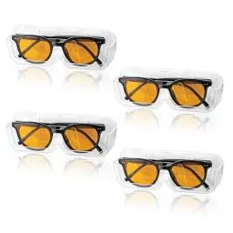 Produktbild: RoxNvm Sonnenbrillen Aufbewahrung, 4 Stück Brillenhalter Wand, Wandmontierte Brillenaufbewahrung, Praktisch für den Zugriff auf Brillen Sonnenbrillen Lagerung, Brillenaufbewahrung Mehrere Brillen