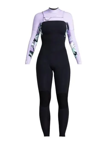 Produktbild: Roxy 3/2mm Swell Series - Chest Zip Wetsuit for Women - Chest-Zip-Neoprenanzug - Frauen - 10 - Schwarz.