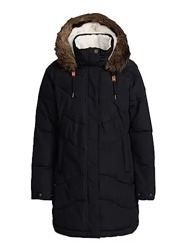 Produktbild: Roxy Ellie - Lange Winterjacke für Frauen Schwarz