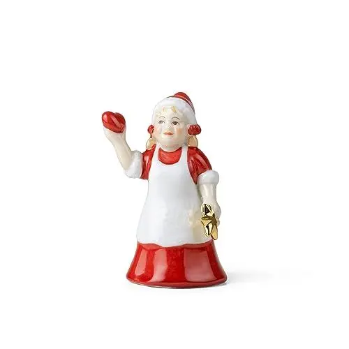 Produktbild: Royal Copenhagen Jahresfigur der Frau des Weihnachtsmanns 2023, aus Porzellan gefertigt, Höhe: 10 cm, 1066053