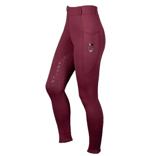 Produktbild: Royal Horsemen Reitleggings XS, Black Berry