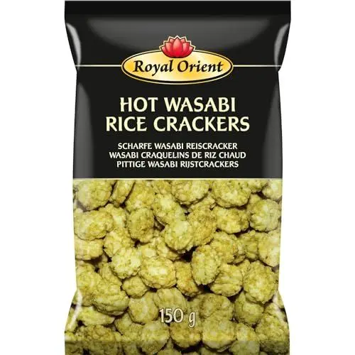 Produktbild: Royal Orient - Scharfe Wasabi Reiskräcker - (1 X 150 GR)