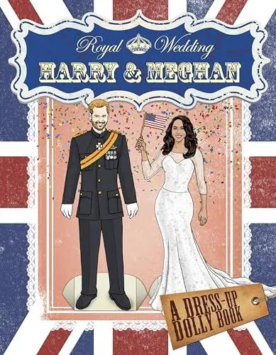 Produktbild: Royal Wedding: Harry and Meghan Dress-Up Dolly Book: A Dress-Up Dolly Book