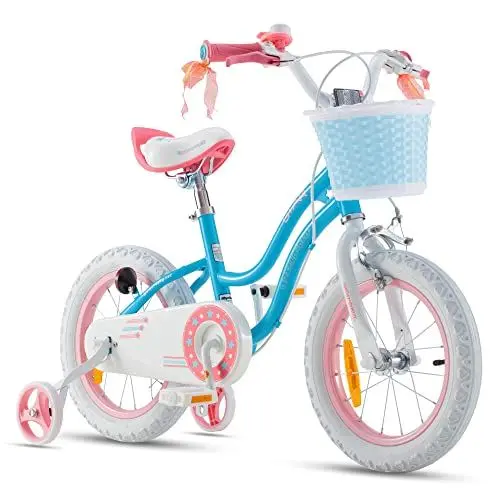 Produktbild: Royal Baby Girls Stargirl Kinderfahrräder, Blau, 14 Inch