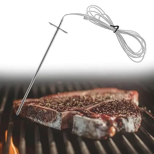 Produktbild: RTD Temperaturfühler-Sensor, Widerstand Verbindungsdraht der Temperatursonde NTC für Campchef-hölzerne Pellet-Grills PG24-44, Temperatur-Widerstand 380 ℃