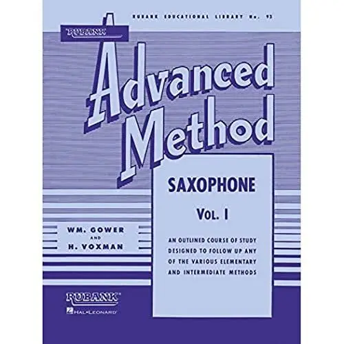 Produktbild: Rubank Advanced Method - Saxophone Vol. 1 (Rubank Educational Library, Band 93) (Rubank Educational Library, 93, Band 1)