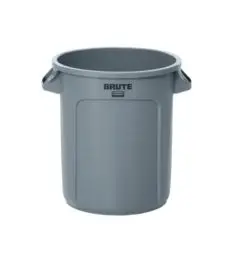 Produktbild: Rubbermaid Commercial Products FG261000GRAY-001 Brute Round Container, 37.9 L, Grey