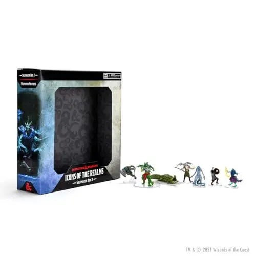 Produktbild: WizKids D&D Icons of The Realms: Saltmarsh: Box 2 | DnD Miniaturen Halloween, Verschieden