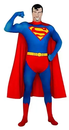 Produktbild: Rubie's 3 880520 M - 2nd Skin Superman Kostüm, Größe M Halloween