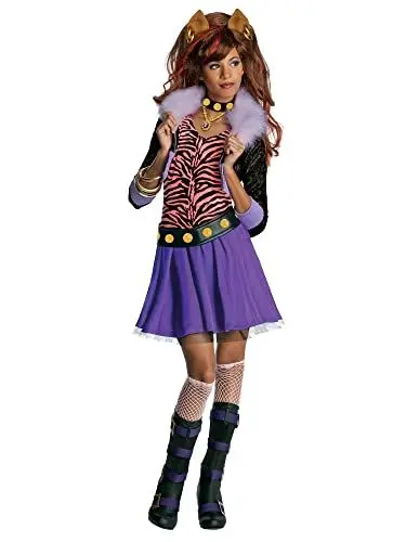 Produktbild: Rubie's 3 884788 L - Clawdeen Wolf Kind Kostüm, Größe L