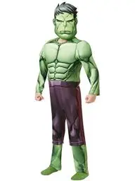 Produktbild: Rubie's 's Offizielles Marvel Avengers Hulk Deluxe Kind costume-medium Alter Höhe 116 cm, Jungen, 5–6, 640839M, Multi-colored, Grün Halloween