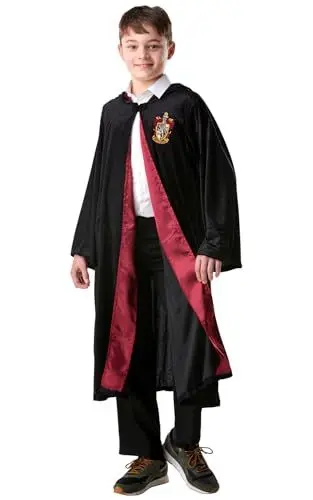 Produktbild: Rubie's Offizieller Harry Potter Gryffindor-Umhang, Deluxe, für Kinder, Kostüm, Größe L, 7-8 Jahre Halloween