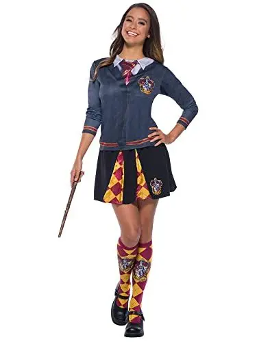 Produktbild: Rubies offizielles Harry Potter Kostüm Top Gryffindor, L, Welttag des Buches Halloween