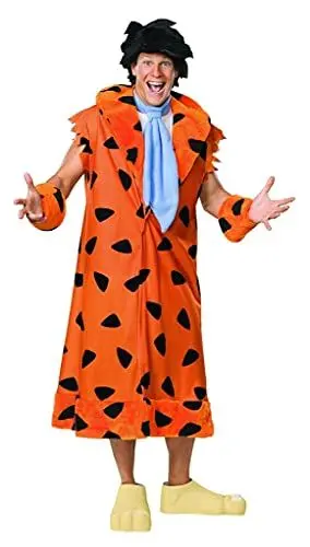 Produktbild: Rubie's 888436STD Offizielles Fred Feuerstein Kostüm, Herren, Einheitsgröße. Halloween