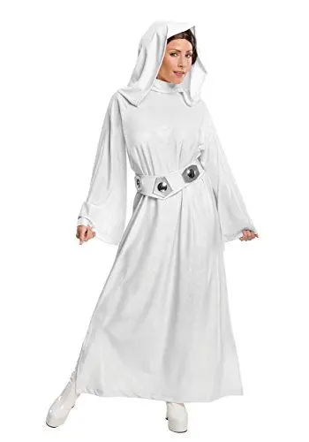 Produktbild: Rubie's Official 810357S Star Wars Prinzessin Leia-Kostüm für Damen, Größe L Halloween