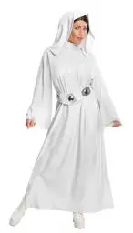 Produktbild: Rubie's Official 810357S Star Wars Prinzessin Leia-Kostüm für Damen, Größe S Halloween