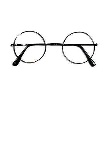 Produktbild: Rubie's Official Harry Potter Brille, Kostümzubehör, Schwarz, Einheitsgröße Halloween