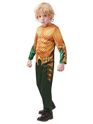 Produktbild: Rubie's Official Kinder-Kostüm DC Aquaman der Film, Alter 9-10 Jahre Halloween