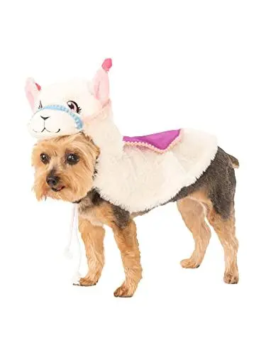 Produktbild: Rubie's Official Lama Haustierkostüm, Hundekostüm, Größe Small, 200 g Halloween