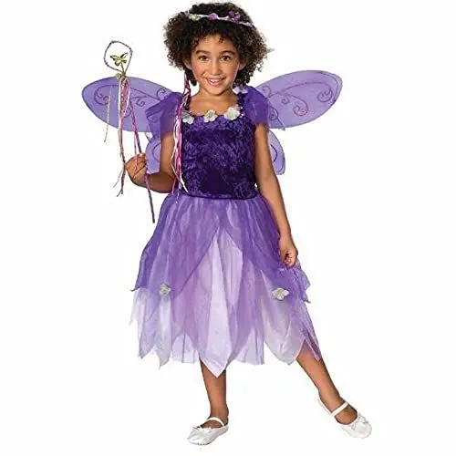 Produktbild: Rubie's Official Pflaumen-Pixie Kostüm, Mädchen, klein, rosa. Halloween