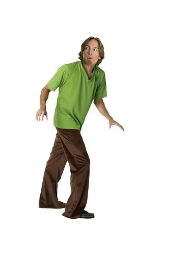 Produktbild: Rubie's Official Shaggy-Kostüm für Herren, Scooby-Doo Mystery Inc., Standardgröße Halloween