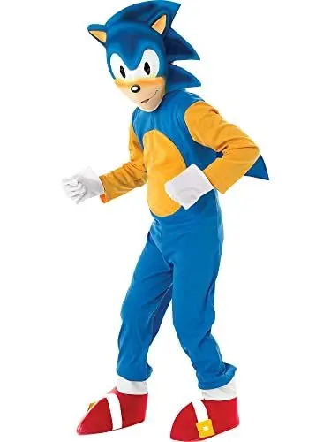 Produktbild: Rubie's Official Sonic der irre Igel Kinder-Kostüm, Gelb, Größe S (3-4 Jahre) Halloween