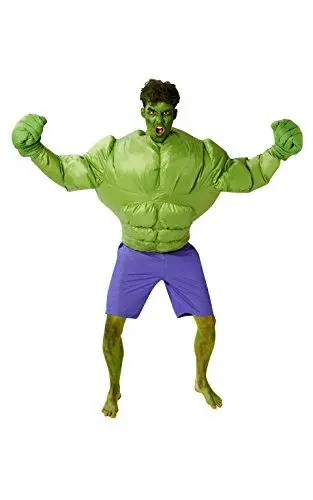 Produktbild: Rubie's offizielles Marvel aufblasbar Hulk, Kostüm für Erwachsene - Einheitsgröße Halloween