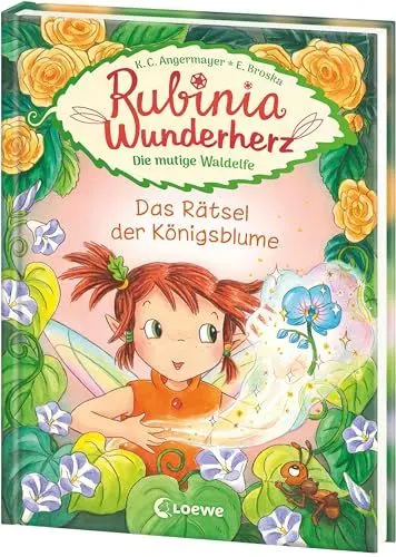 Produktbild: Rubinia Wunderherz, die mutige Waldelfe (Band 6) - Das Rätsel der Königsblume: Kinderbuch zum Vorlesen und ersten Selberlesen - Für Kinder ab 6 Jahre