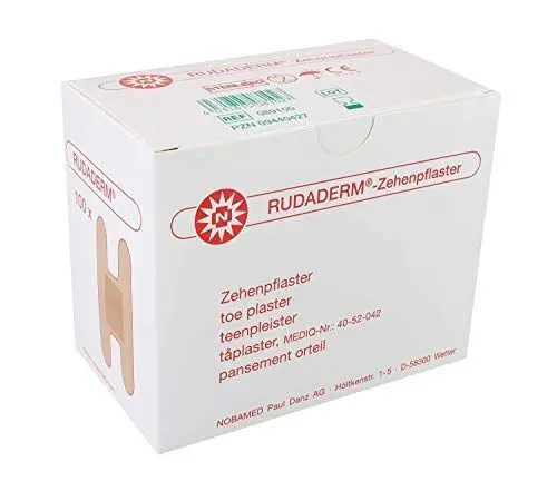 Produktbild: RUDADERM-Zehenpflaster 100 Stück