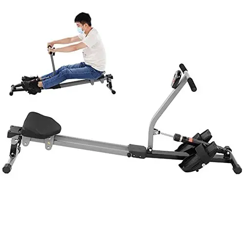 Produktbild: Rudergerät, Fitness-Rudergerät Im Sitzen, Rudergerät, Aerobic-Fitnessgeräte, Indoor-Rudergerät Im Sitzen Heim-Fitnessstudio, Cardio-Sport