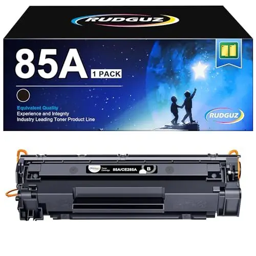 Produktbild: ‎RUDGUZ CE285A 85A Toner Kompatibel für HP 85A für HP Laserjet P1102W Toner Schwarz P1102 M1212NF M1132MFP M1217NFW M1212 M1132 M1210 M1210MFP P1109 (Schwarz, 1er-Pack)