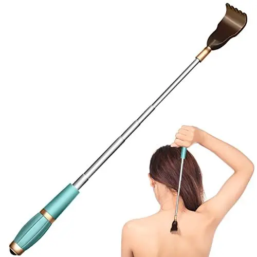 Produktbild: Rückenkratzer, Premium Rücken Kratzer mit ausziehbarem Stab Back Scratcher für Rücken und Kopf Kratzen, sofortige Linderung von Juckreiz(20 bis 54 cm)