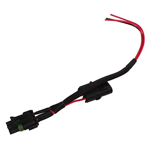 Produktbild: Rücklicht-Peitschen-Stromkabelbaum-Adapter, Spleiß-Pigtail-Jumper für die Stromversorgung von LED-Peitschen, Bremslichtern, Kennzeichenbeleuchtung, Rücklicht