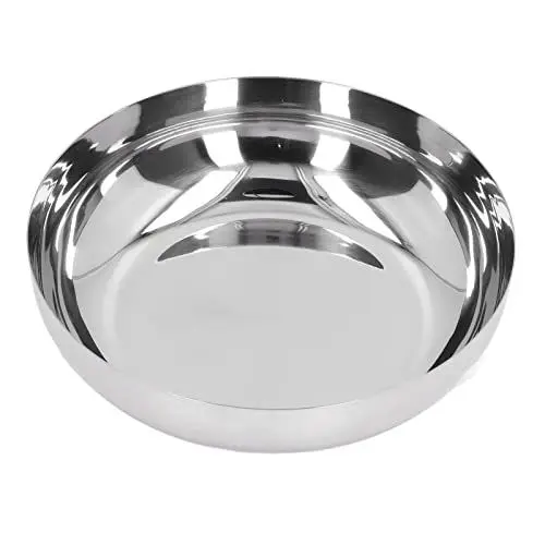 Produktbild: Rührschüssel-Set, Edelstahl-Rührschüssel, Große Salatschüssel, Servierschüssel, Gemischte Reisschüssel, Metall-Rührschüsseln, Teigschüssel mit Platzersparnis für Snacks, Müsli,