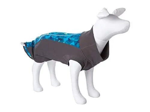 Produktbild: RUFFWEAR Climate Changer Pullover, Leichte, Wetterfeste und Warme Hundejacke mit Konturierten Flügelärmeln, Glacier, X-Large