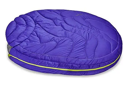 Produktbild: RUFFWEAR Highlands Hundeschlafsack, Großes Outdoor-Hundebett für Camping- und Rucksacktouren